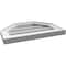 Ekena Millwork Octagonal Top Surface Mount PVC Gable Vent w/ 2"W x 1-1/2"P Brickmould Frame, 18"W x 12"H GVPOT18X1202SN - alternate 5